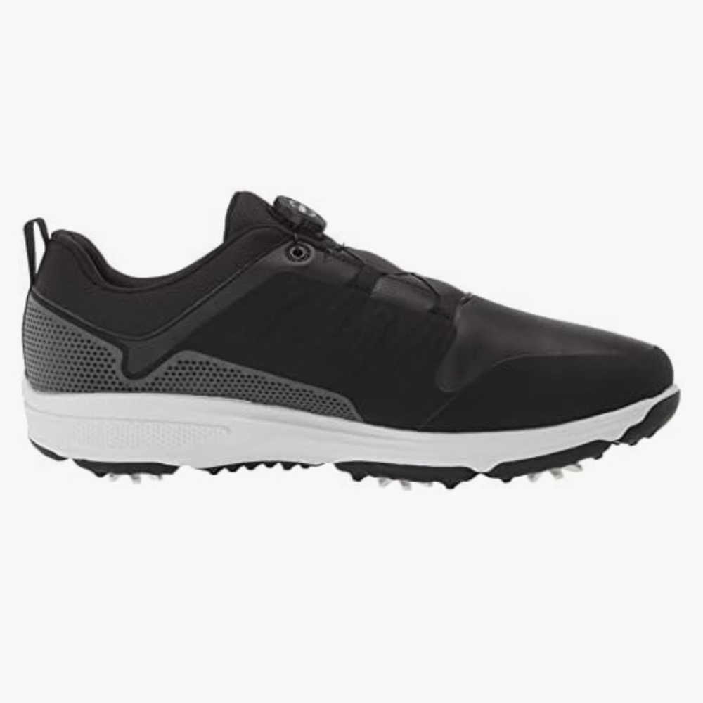 Skechers Golf Torque Twist Black/White Waterproof Golf Spike Shoe Dial Fit M 11